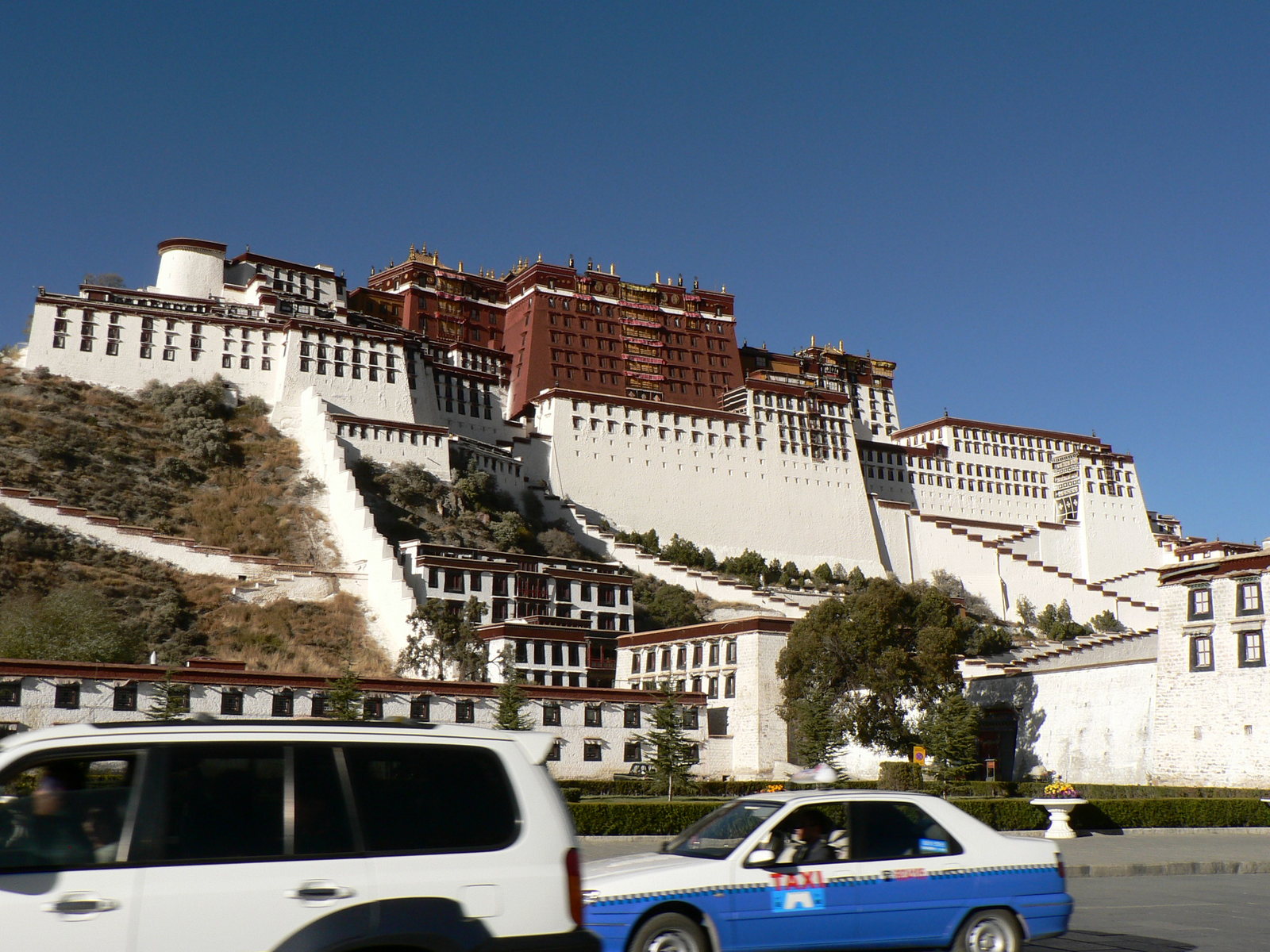 Potala from the front